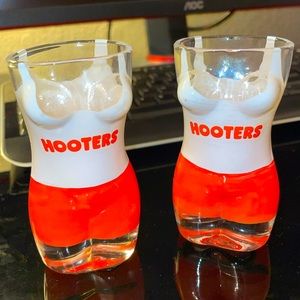 Hooters Shot Glasses (rare)
